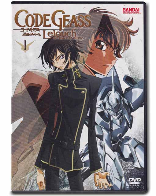 Code Geass Lelouch Of The Rebellion Volume 1 Anime DVD Movie