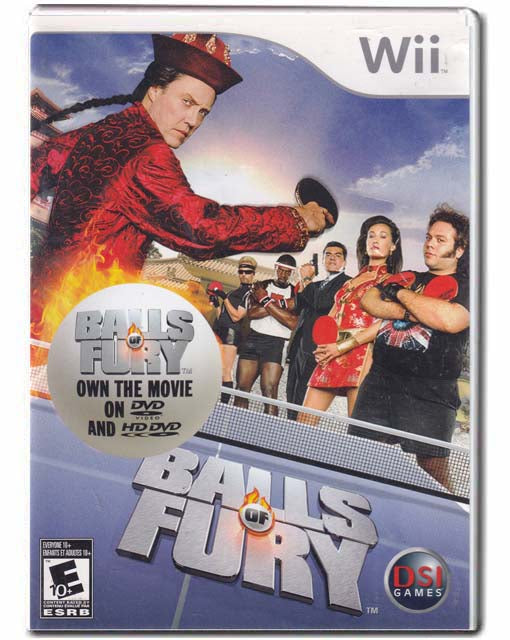 Balls Of Fury Nintendo Wii Video Game 802068101220
