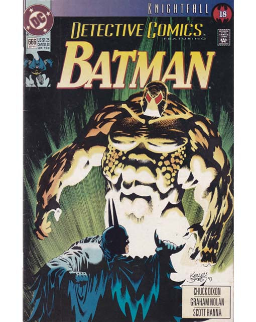 Detective Comics Issue 666 DC Comics Back Issue