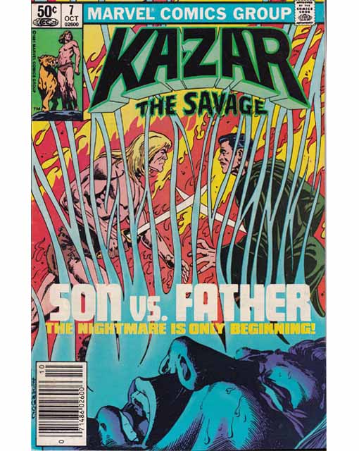 Kazar The Savage Issue 7 Marvel Comics Back Issues 071486026006