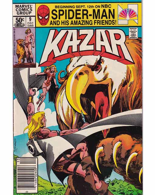 Kazar The Savage Issue 9 Marvel Comics Back Issues 071486026006