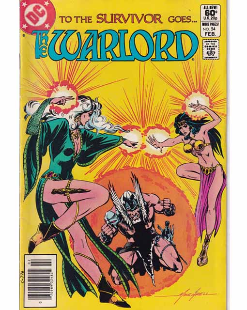 The Warlord Issue 54 DC Comics Back Issues