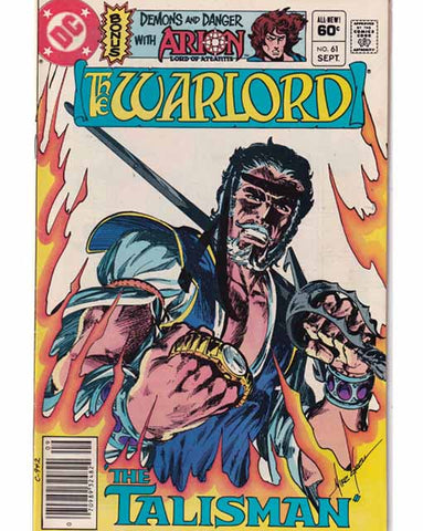 The Warlord Issue 61 DC Comics Back Issues 070989324824