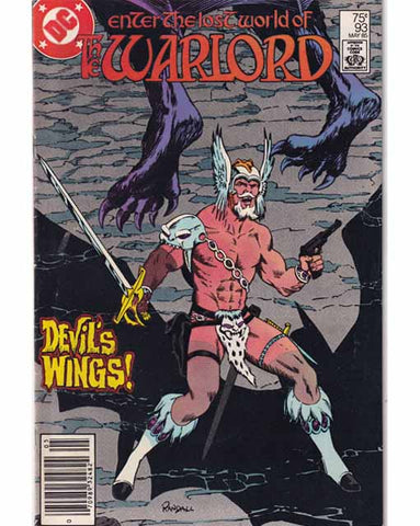 The Warlord Issue 93 DC Comics Back Issues 070989324824