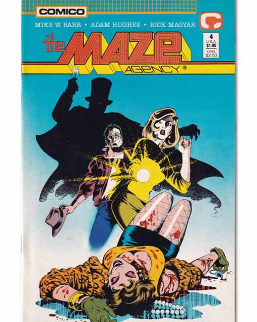 The Maze Agency Issue 4 Comico Comics Back Issues