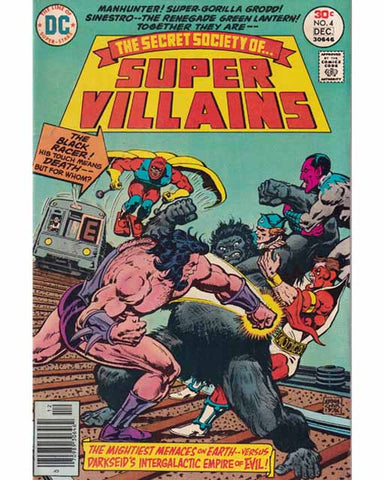 The Secret Society Of Super Villains Issue 4 DC Comics Back Issues 070989306462
