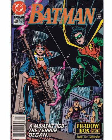 Batman Issue 467 DC Comics Back Issue 070989304307