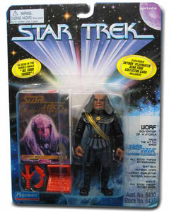 Governor Worf Star Trek Playmates Carded Action Figure 043377064374