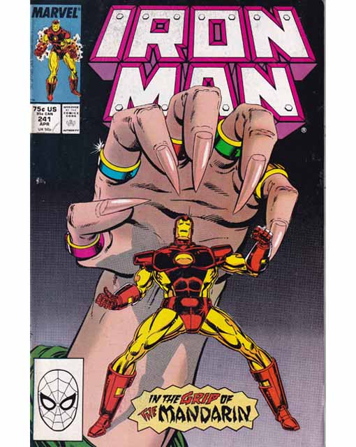 Iron Man Issue 241 Marvel Comics Back Issues 759606024544