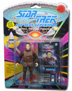 Lore Star Trek TNG The Next Generation Playmates Carded Action Figure 043377060222