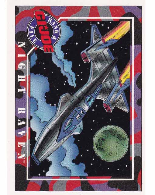 Night Raven Card 14 G.I.Joe 1991 Impel Trading Card TCG 096215911934