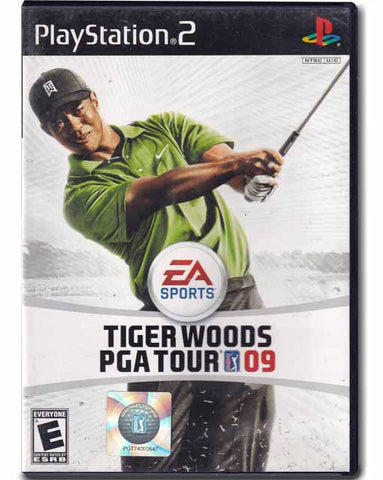 Tiger Woods PGA Tour 09 PlayStation 2 PS2 Video Game 014633154092