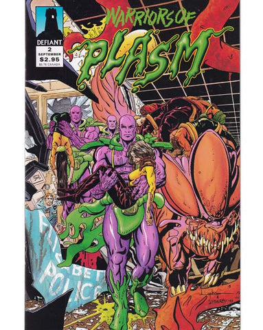 Warriors Of Plasm Issue 2 Defiant Comics Back Issues