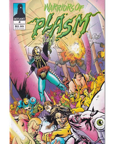 Warriors Of Plasm Issue 4 Defiant Comics Back Issues