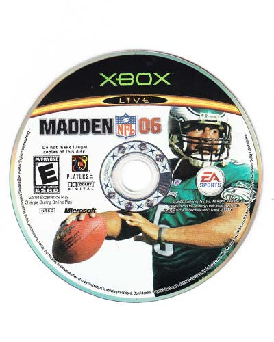 Xbox Madden NFL 06 Games