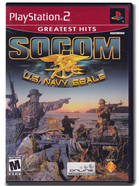 Socom U.S. Navy Seals PS2 PlayStation 2 Video Game