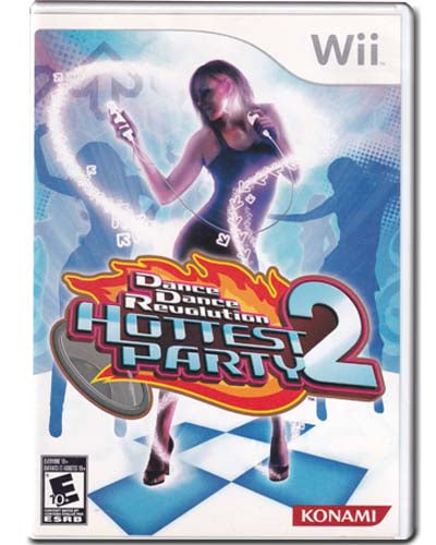 Dance Dance Revolution Hottest Party 2 Nintendo Wii Video Game