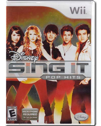 Disney Sing It Pop Hits Wii Video Game