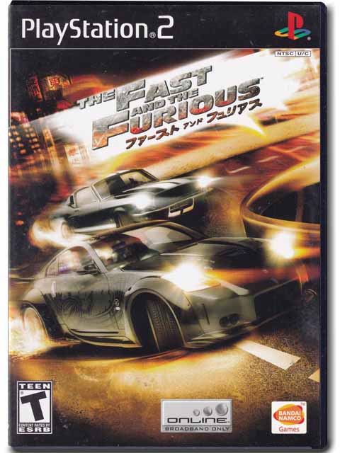 The Fast And The Furious PlayStation 2 PS2 Video Game 722674100496