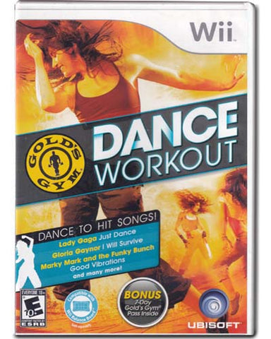 Gold's Gym Dance Workout Nintendo Wii Video Game