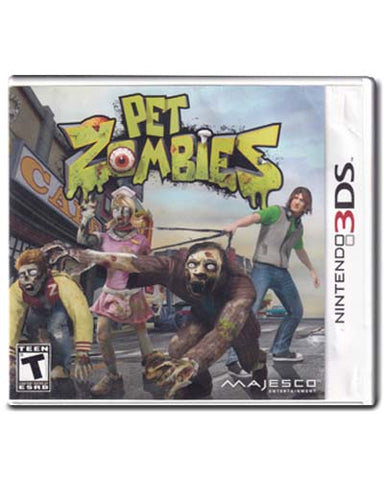 Pet Zombies Nintendo 3DS Video Game