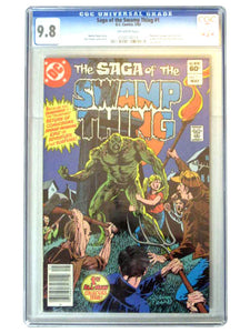 The Saga Of The Swamp Thing Issue 1 Graded Comic Book