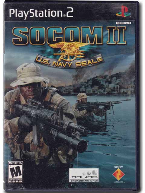 Socom 2 PlayStation 2 PS2 Video Game 711719727521