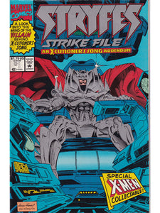 Stryfes Strike Files Issue 1 Marvel Comics Back Issues