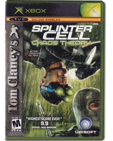 Tom Clancy's Splinter Cell Chaos Theory XBOX Video Game 008888512141