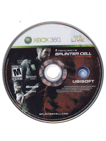 Tom Clancy's Splinter Cell Conviction Loose Xbox 360 Video Game